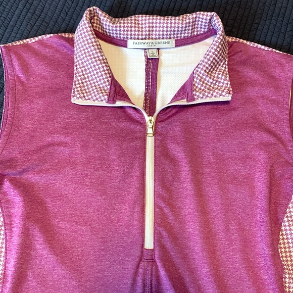 ⛳️ Mock collar 1/4 zip sleeveless golf top - Picture 2 of 5